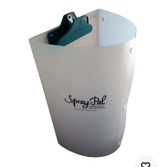 Spray Pal Cloth Diaper Sprayer Splatter Shield - Picture 4 of 9